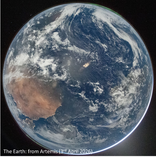 Earth-from-Artemis